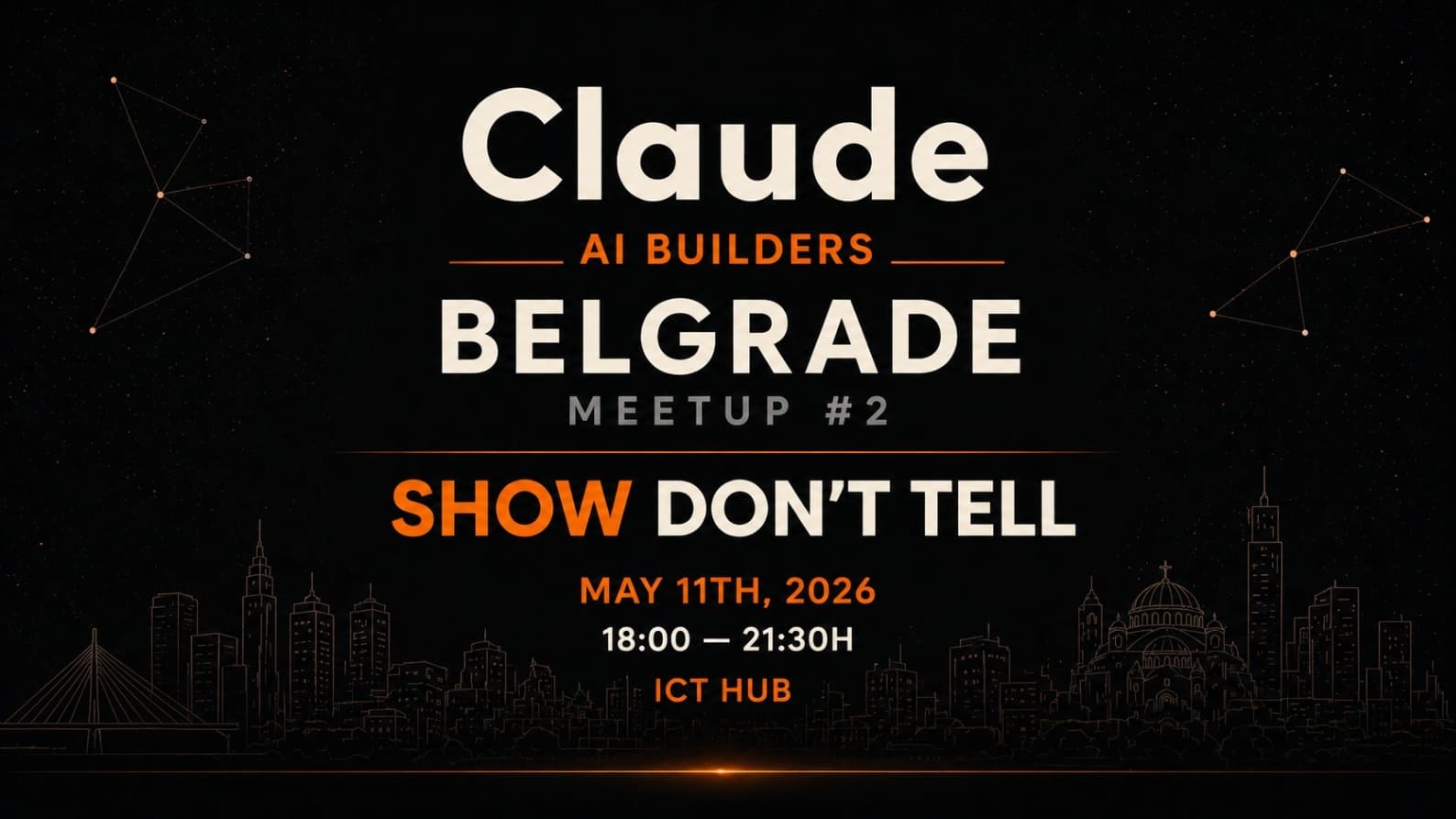 Claude AI Builders Belgrade Meetup #2: Show Don't Tell
